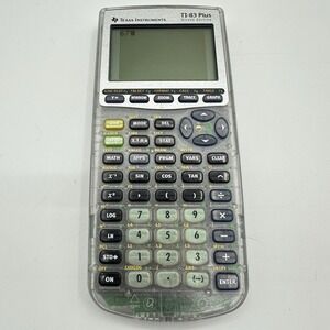 Texas Instruments TI-83 Plus Silver Edition  Graphing Calculator No Cover Works